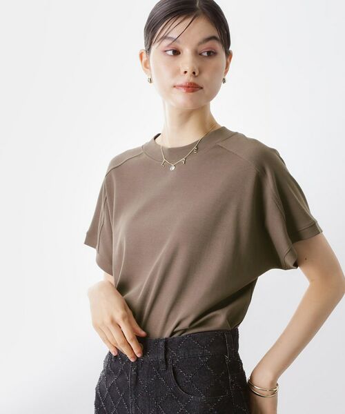 THE SHOP TK / ザ ショップ ティーケー カットソー | 【汗染み防止】ラグランスリーブTシャツ【洗濯機OK/UVケア】 | 詳細8