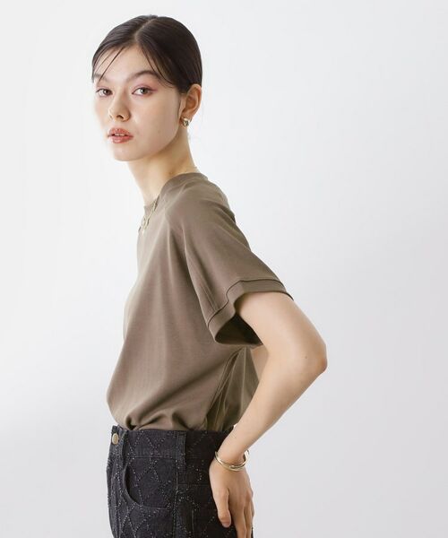 THE SHOP TK / ザ ショップ ティーケー カットソー | 【汗染み防止】ラグランスリーブTシャツ【洗濯機OK/UVケア】 | 詳細9