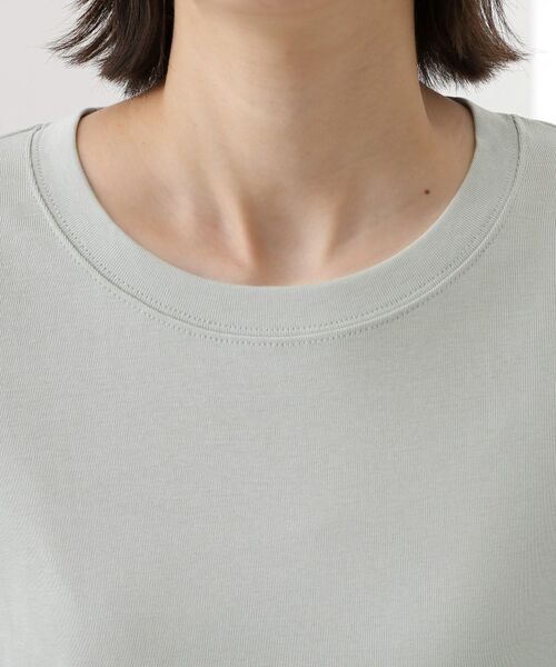 THE SHOP TK / ザ ショップ ティーケー カットソー | 【汗染み防止】袖フリルTシャツ【UVカット/洗濯機OK】 | 詳細19