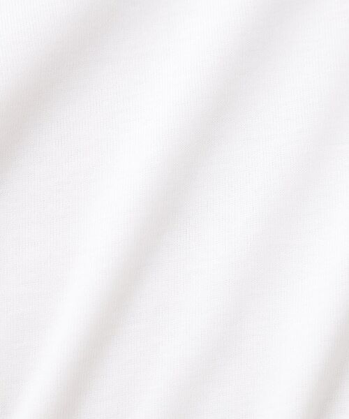 THE SHOP TK / ザ ショップ ティーケー カットソー | 【汗染み防止】袖フリルTシャツ【UVカット/洗濯機OK】 | 詳細3