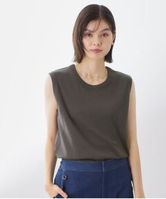 THE SHOP TK / ザ ショップ ティーケー キャミソール・チューブトップ | 【汗染み防止】ノースリーブTシャツ【洗濯機OK/UVケア】