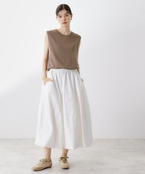 THE SHOP TK / ザ ショップ ティーケー キャミソール・チューブトップ | 【汗染み防止】ノースリーブTシャツ【洗濯機OK/UVケア】 | 詳細9