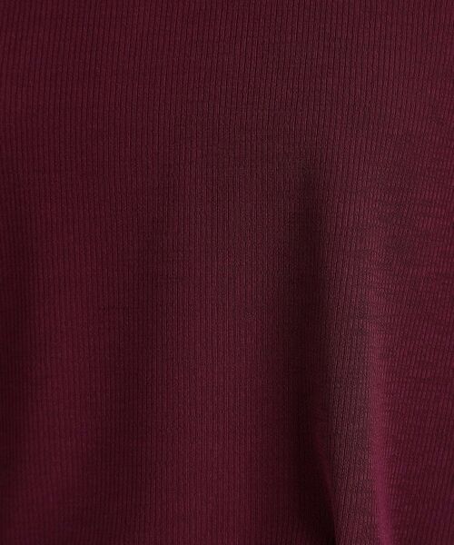 THE SHOP TK / ザ ショップ ティーケー Tシャツ | 5分袖シアーTシャツ【二の腕カバー/洗濯機OK】 | 詳細16