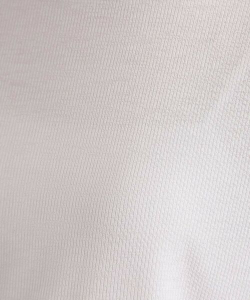 THE SHOP TK / ザ ショップ ティーケー Tシャツ | 5分袖シアーTシャツ【二の腕カバー/洗濯機OK】 | 詳細8