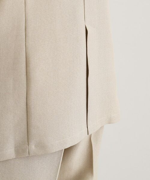 THE SHOP TK / ザ ショップ ティーケー ベスト | 【スッキリ決まる】パナマメッシュジレ/洗える/セットアップ可 | 詳細15