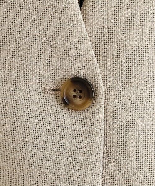 THE SHOP TK / ザ ショップ ティーケー ベスト | 【スッキリ決まる】パナマメッシュジレ/洗える/セットアップ可 | 詳細17