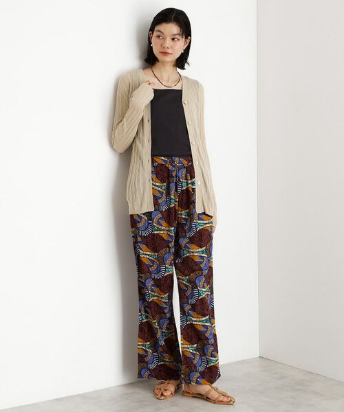 THE SHOP TK / ザ ショップ ティーケー カーディガン・ボレロ | ランダムリブカーディガン【洗濯機OK】 | 詳細10