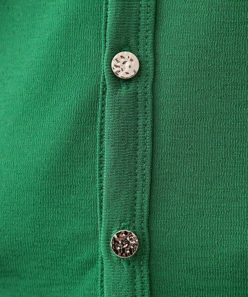 THE SHOP TK / ザ ショップ ティーケー カーディガン・ボレロ | シアーフライスVカーデ | 詳細16