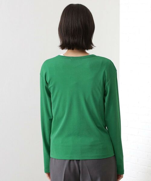 THE SHOP TK / ザ ショップ ティーケー カーディガン・ボレロ | シアーフライスVカーデ | 詳細19