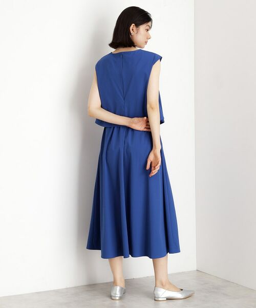 THE SHOP TK / ザ ショップ ティーケー ロング・マキシ丈ワンピース | ドッキングワンピース【接触冷感/撥水/UVカット/洗濯機OK】 | 詳細11