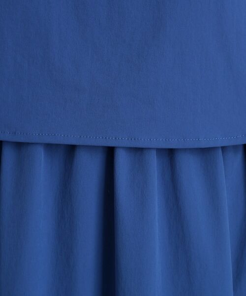 THE SHOP TK / ザ ショップ ティーケー ロング・マキシ丈ワンピース | ドッキングワンピース【接触冷感/撥水/UVカット/洗濯機OK】 | 詳細12