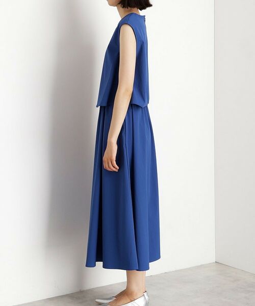 THE SHOP TK / ザ ショップ ティーケー ロング・マキシ丈ワンピース | ドッキングワンピース【接触冷感/撥水/UVカット/洗濯機OK】 | 詳細14