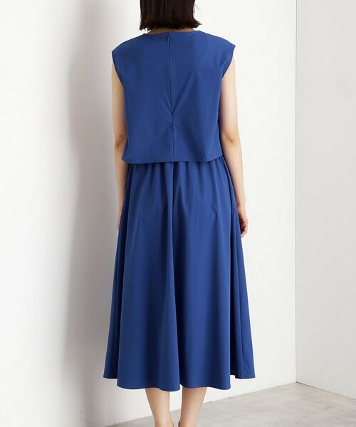 THE SHOP TK / ザ ショップ ティーケー ロング・マキシ丈ワンピース | ドッキングワンピース【接触冷感/撥水/UVカット/洗濯機OK】 | 詳細15