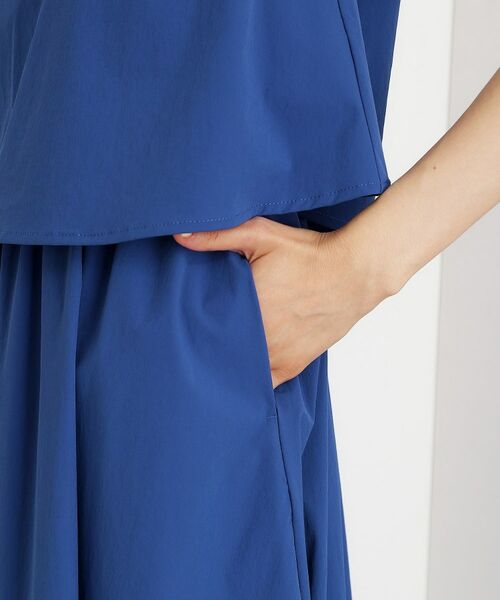 THE SHOP TK / ザ ショップ ティーケー ロング・マキシ丈ワンピース | ドッキングワンピース【接触冷感/撥水/UVカット/洗濯機OK】 | 詳細19