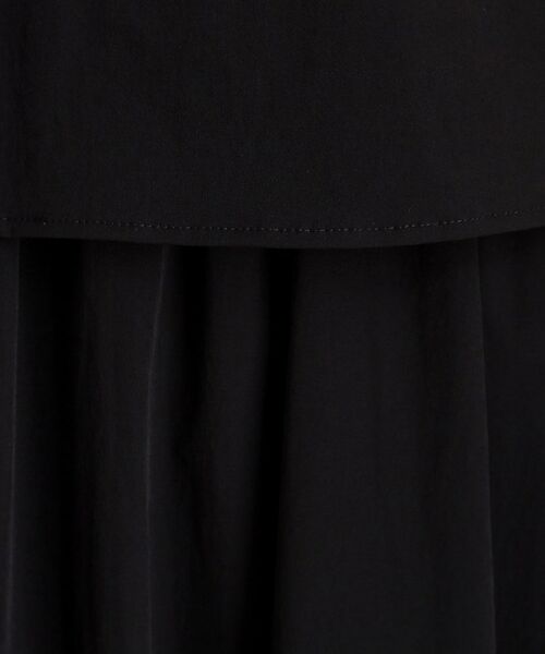 THE SHOP TK / ザ ショップ ティーケー ロング・マキシ丈ワンピース | ドッキングワンピース【接触冷感/撥水/UVカット/洗濯機OK】 | 詳細4