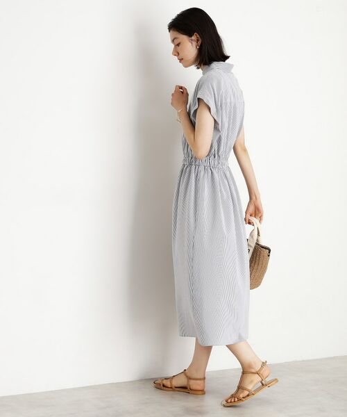 THE SHOP TK / ザ ショップ ティーケー ロング・マキシ丈ワンピース | サッカーワンピース【洗濯機OK/UVカット】 | 詳細10