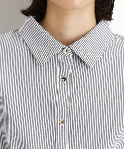 THE SHOP TK / ザ ショップ ティーケー ロング・マキシ丈ワンピース | サッカーワンピース【洗濯機OK/UVカット】 | 詳細16