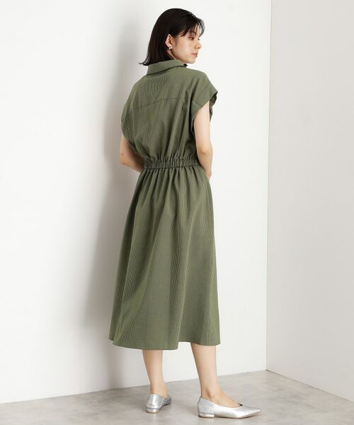 THE SHOP TK / ザ ショップ ティーケー ロング・マキシ丈ワンピース | サッカーワンピース【洗濯機OK/UVカット】 | 詳細3