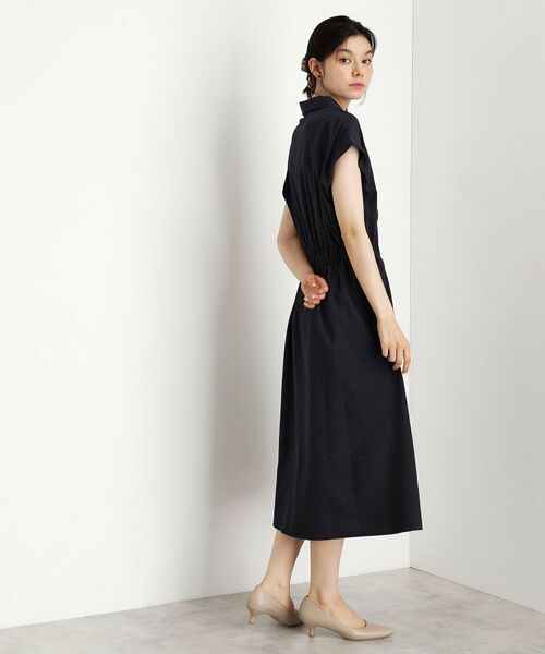 THE SHOP TK / ザ ショップ ティーケー ロング・マキシ丈ワンピース | サッカーワンピース【洗濯機OK/UVカット】 | 詳細7