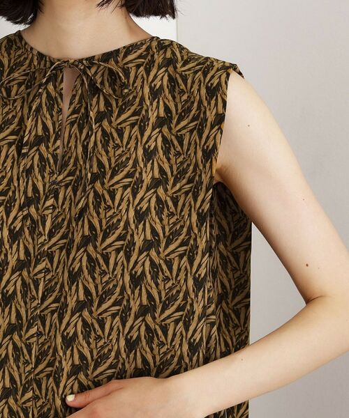 THE SHOP TK / ザ ショップ ティーケー ロング・マキシ丈ワンピース | ショルダータックワンピース【洗える】 | 詳細12