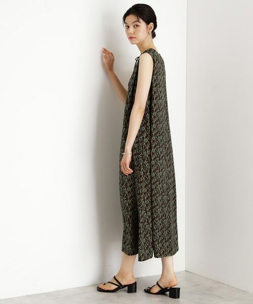 THE SHOP TK / ザ ショップ ティーケー ロング・マキシ丈ワンピース | ショルダータックワンピース【洗える】 | 詳細4