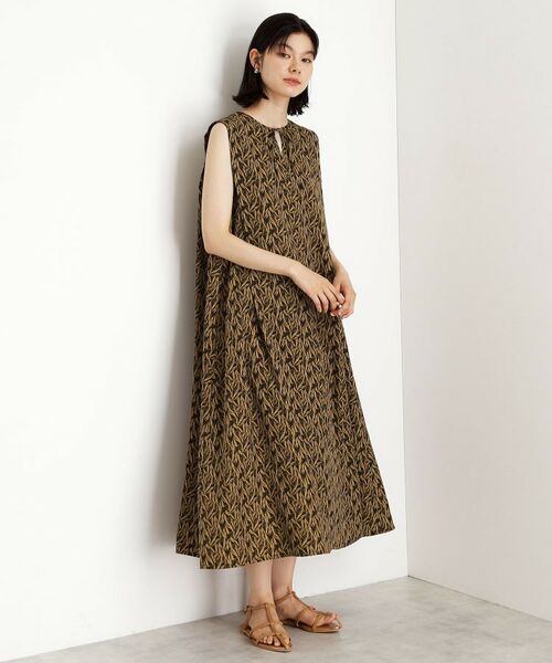 THE SHOP TK/ザ ショップ ティーケー ショルダータックワンピース【洗える】 イエロー(132) 13(L) THE SHOP TK/ザ ショップ ティーケー ショルダータックワンピース【洗える】 イエロー(132) 13(L)