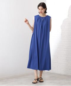 THE SHOP TK / ザ ショップ ティーケー ロング・マキシ丈ワンピース | 【WEB限定】カットソーワンピース【洗濯機OK】