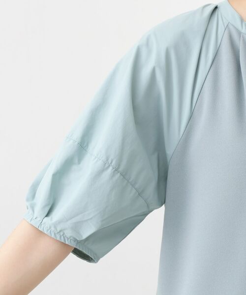 THE SHOP TK / ザ ショップ ティーケー ロング・マキシ丈ワンピース | 【WEB限定】ドッキングカットソーワンピース【洗える】 | 詳細16