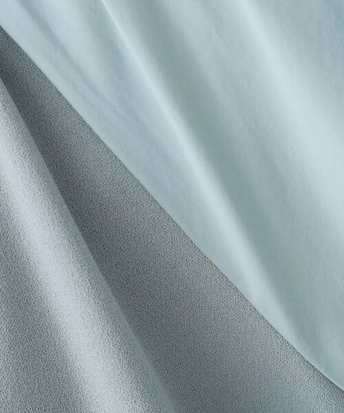 THE SHOP TK / ザ ショップ ティーケー ロング・マキシ丈ワンピース | 【WEB限定】ドッキングカットソーワンピース【洗える】 | 詳細7