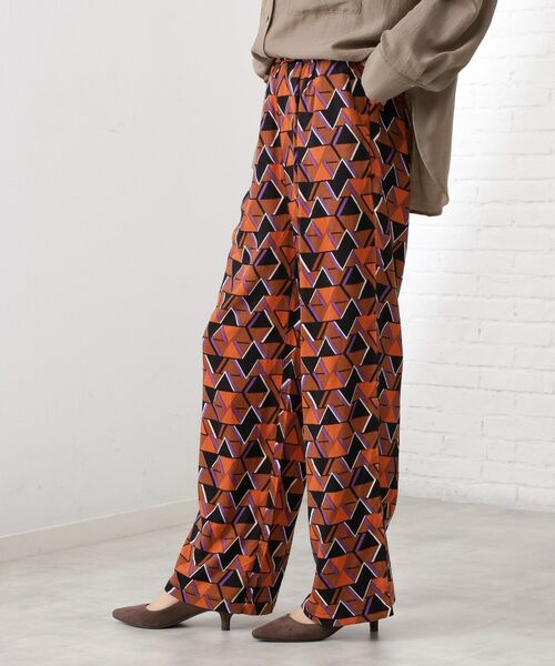 THE SHOP TK / ザ ショップ ティーケー パンツ | 柄アソートイージーパンツ【洗える】 | 詳細5