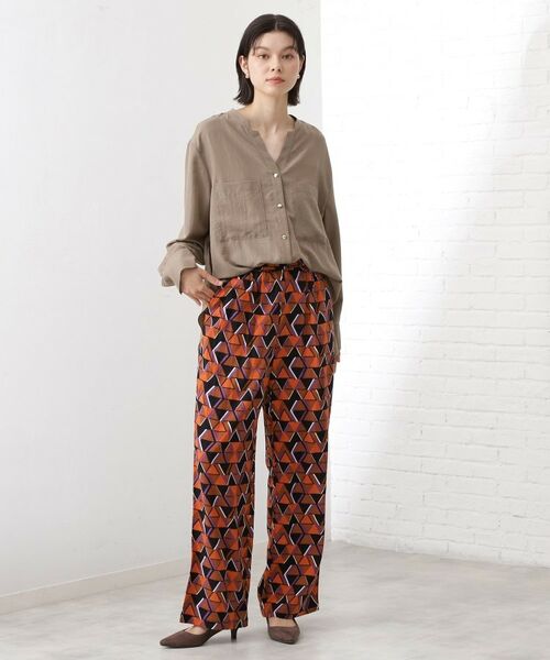 THE SHOP TK / ザ ショップ ティーケー パンツ | 柄アソートイージーパンツ【洗える】 | 詳細6