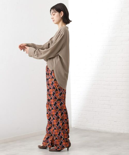 THE SHOP TK / ザ ショップ ティーケー パンツ | 柄アソートイージーパンツ【洗える】 | 詳細7