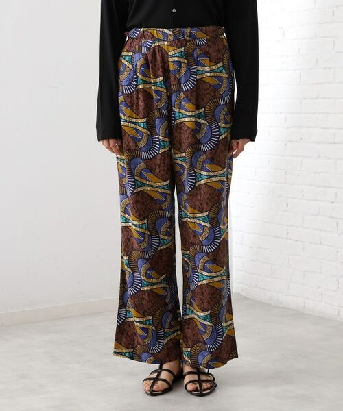 THE SHOP TK / ザ ショップ ティーケー パンツ | 柄アソートイージーパンツ【洗える】 | 詳細9