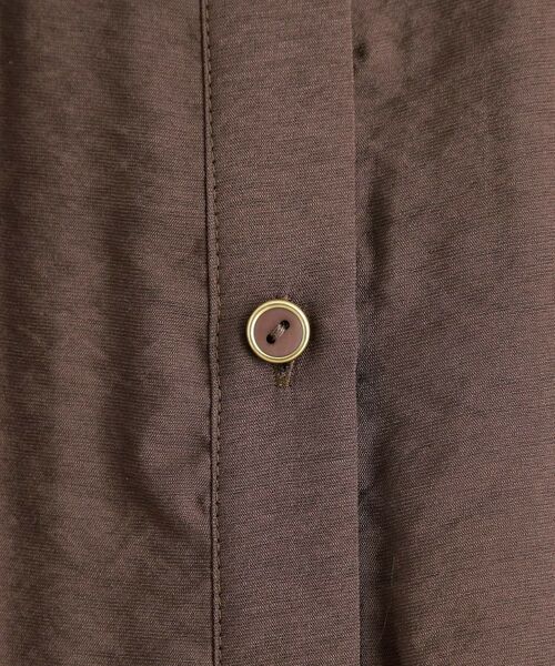 THE SHOP TK / ザ ショップ ティーケー シャツ・ブラウス | ギャザーボリュームシャツ【洗濯機OK】 | 詳細15