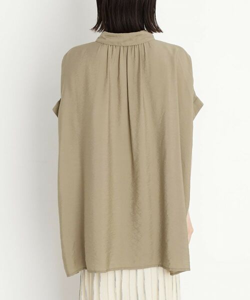 THE SHOP TK / ザ ショップ ティーケー シャツ・ブラウス | ギャザーボリュームシャツ【洗濯機OK】 | 詳細18