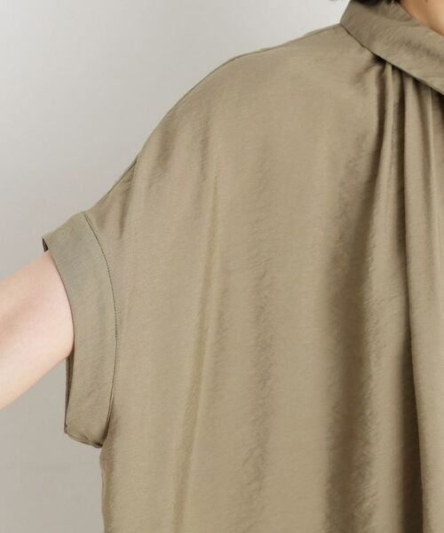 THE SHOP TK / ザ ショップ ティーケー シャツ・ブラウス | ギャザーボリュームシャツ【洗濯機OK】 | 詳細20