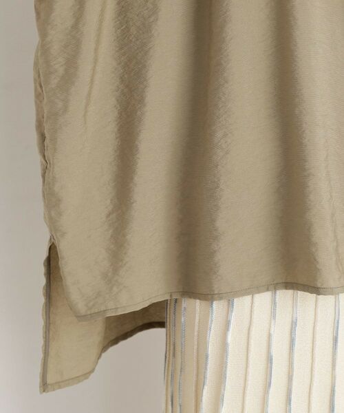 THE SHOP TK / ザ ショップ ティーケー シャツ・ブラウス | ギャザーボリュームシャツ【洗濯機OK】 | 詳細23