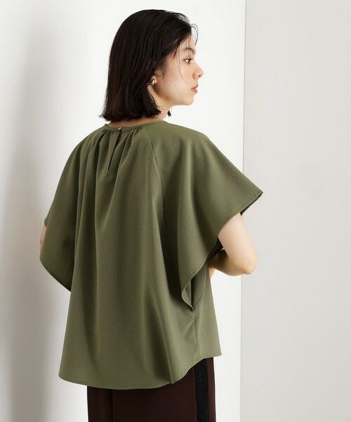 THE SHOP TK / ザ ショップ ティーケー シャツ・ブラウス | フレアスリーブブラウス【二の腕カバー/UV/洗濯機OK】 | 詳細1