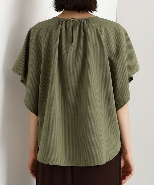 THE SHOP TK / ザ ショップ ティーケー シャツ・ブラウス | フレアスリーブブラウス【二の腕カバー/UV/洗濯機OK】 | 詳細14