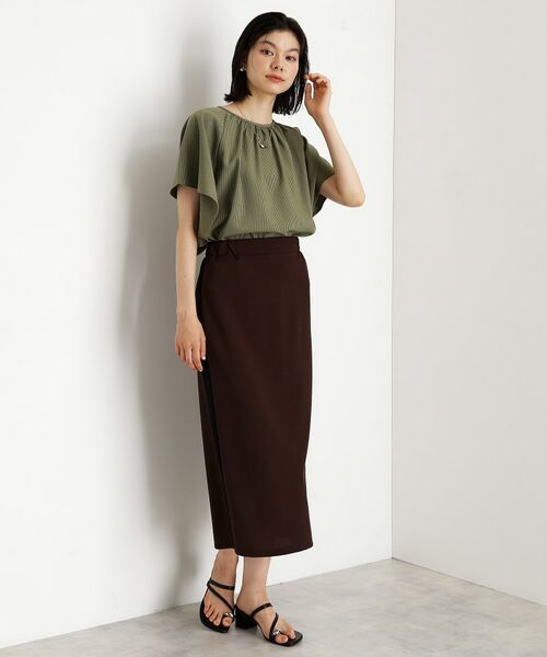 THE SHOP TK / ザ ショップ ティーケー シャツ・ブラウス | フレアスリーブブラウス【二の腕カバー/UV/洗濯機OK】 | 詳細2