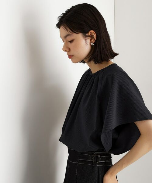 THE SHOP TK / ザ ショップ ティーケー シャツ・ブラウス | フレアスリーブブラウス【二の腕カバー/UV/洗濯機OK】 | 詳細4