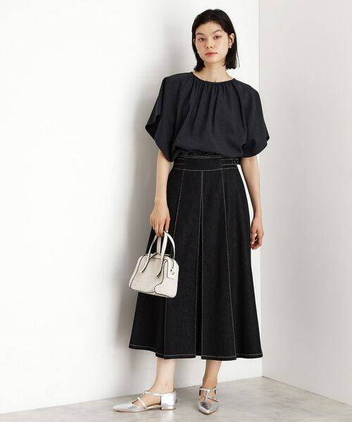 THE SHOP TK / ザ ショップ ティーケー シャツ・ブラウス | フレアスリーブブラウス【二の腕カバー/UV/洗濯機OK】 | 詳細6