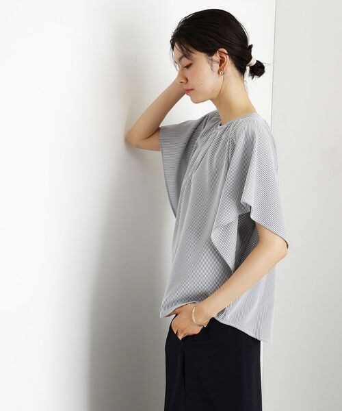 THE SHOP TK / ザ ショップ ティーケー シャツ・ブラウス | フレアスリーブブラウス【二の腕カバー/UV/洗濯機OK】 | 詳細8