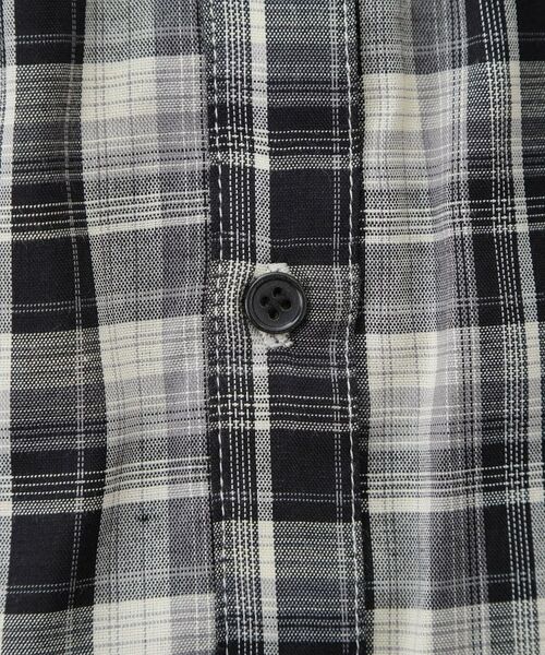 THE SHOP TK / ザ ショップ ティーケー シャツ・ブラウス | チェック柄チュニックブラウス | 詳細4
