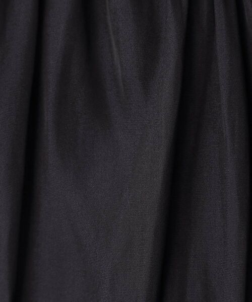 THE SHOP TK / ザ ショップ ティーケー シャツ・ブラウス | 【インしなくも決まる】サテンギャザー5分袖ブラウス | 詳細12