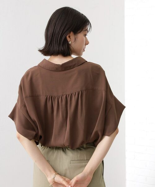 THE SHOP TK / ザ ショップ ティーケー シャツ・ブラウス | 【インしなくても決まる】スキッパーシャツ/接触冷感/防シワ/速乾 | 詳細6