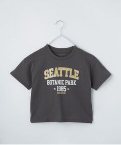 THE SHOP TK / ザ ショップ ティーケー Tシャツ | 【110－160】カレッジTシャツ/パパとおそろい