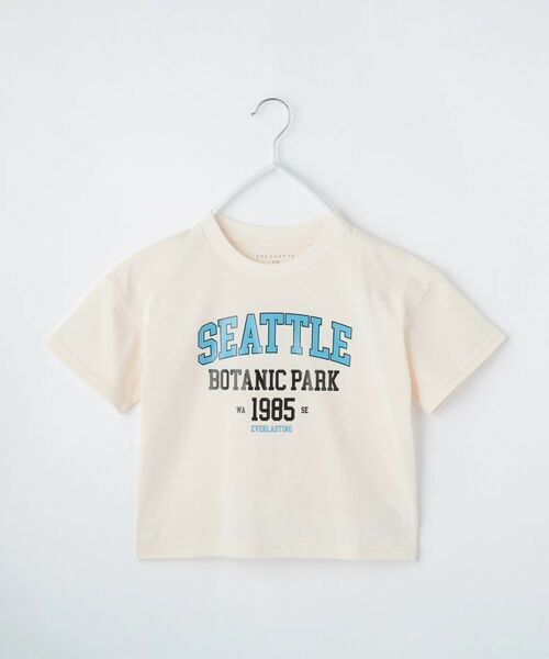 THE SHOP TK / ザ ショップ ティーケー Tシャツ | 【110-160】カレッジTシャツ/パパとおそろい | 詳細1