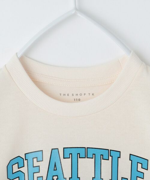 THE SHOP TK / ザ ショップ ティーケー Tシャツ | 【110-160】カレッジTシャツ/パパとおそろい | 詳細3
