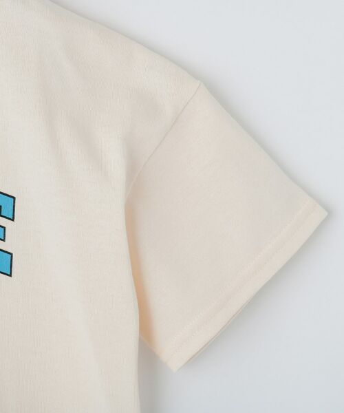 THE SHOP TK / ザ ショップ ティーケー Tシャツ | 【110-160】カレッジTシャツ/パパとおそろい | 詳細4